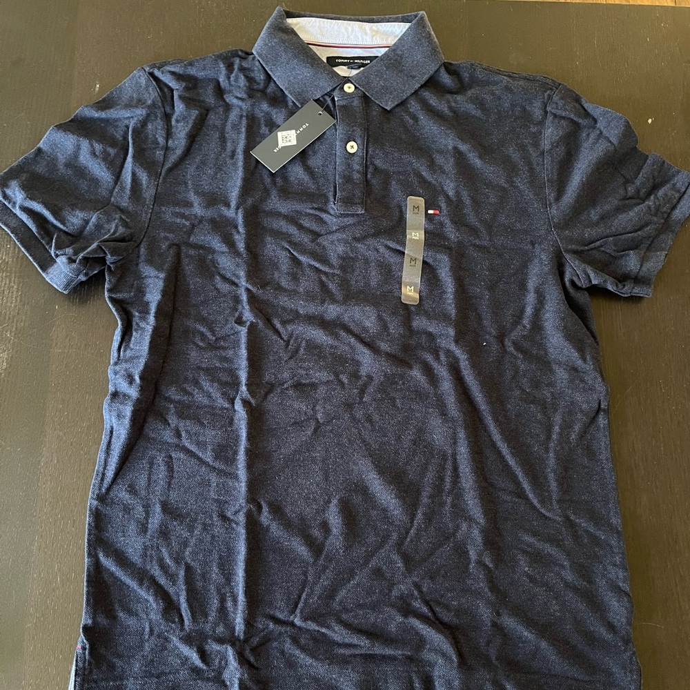 Brand new Tommy Hilfiger navy blue polo
